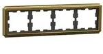 Merten D-Life Antik Rahmen, 4fach, 24k gold