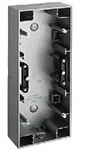 Berker K.5 - Aufputz-Geh&auml;use 3fach - senkrecht (Aluminium)