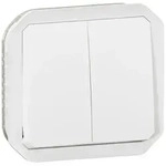 Legrand Plexo New Einsatz wahlweise Doppelwechselschalter 10 AX/ Taster 10 A,
