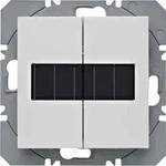 Berker S.1 - B.3 - B.7 Solar Funkwandsender 2fach flach polarwei&szlig; gl&auml;nzend