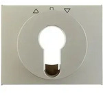 Berker Zentralst&uuml;ck f&uuml;r Jalousie-Schl&uuml;sselschalter/-taster (Edelstahl)