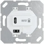 JUNG USB-Ladeger&auml;t PD 1xTyp C, USB PD60 C WW, 3000mA, alpinwei&szlig;