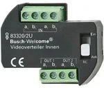 Videoverteiler Innen UP, 2-fach f&uuml;r Busch-Welcome&reg;
