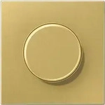 Jung Abdeckung f&uuml;r Drehdimmer (Messing Classic)
