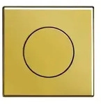 Abdeckung f&uuml;r Drehdimmer (goldfarben)