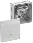 Spelsberg Abox SL-62, 152 x 152 x 80 mm, IP 66, grau, inkl. Wago Klemme 2006-1201