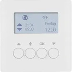 Berker Q.1 - Q.3 - Q.7 Funk Jalousie- Schaltuhr polarwei&szlig; samt