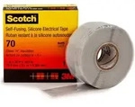 3M Scotch&reg; 70 Silikon-Kautschuk-Band, selbstverschwei&szlig;end, 25mm breit, 9m lang