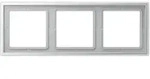 Jung LS ZERO Rahmen 3-fach (aluminium)