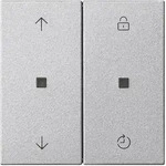 Gira System 3000 eNet Funk Bedienaufsatz Memory Pfeilsymbole (alu)