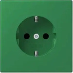 SCHUKO&reg; Steckdose (vert fonce)