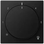 Jung Abdeckung f&uuml;r Thermostat (graphitschwarz matt)