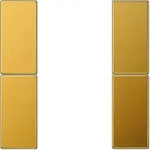 Tastensatz 2fach, komplett (goldfarben)