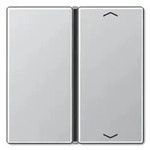 Taste 1fach mit Pfeilsymbolen (Aluminium)