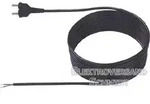 Staubsauger-Ersatzleitung H05VV-F 2x0,75 mm2, schwarz -6,3 Meter