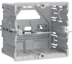 tehalit Ger&auml;teeinbaudose C-Profil f&uuml;r Rahmenblende HxBxL 50x65x71mm, lichtgrau