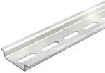 OBO Bettermann Hutprofilschiene, gelocht, 35 x 7,5 mm, L&auml;nge 2 m