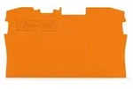 Wago TOPJOB&reg; S Abschluss- und Zwischenplatte 1 mm dick 2004-1292 - orange