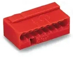 Wago MICRO-Verbindungsdosenklemmen, 8-fach, rot, 50 St.
