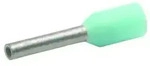 Aderendh&uuml;lsen isoliert, 0,34mm2 / 6mm, t&uuml;rkis, 100 St&uuml;ck