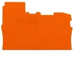 Wago TOPJOB&reg; S Abschluss- und Zwischenplatte 1 mm dick 2016-7192 - orange