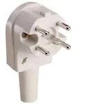 ABL SURSUM PERILEX-Winkelstecker 16A, wei&szlig;