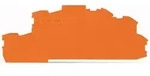 Wago TOPJOB&reg; S Zwischen- und Abschlussplatte 0,8 mm dick 2003-6692 orange