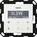 Gira Unterputz-Radio RDS (reinwei&szlig;, gl&auml;nzend)