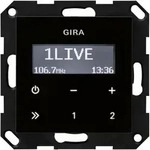 Gira Unterputz-Radio RDS (Schwarzglasoptik)