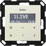 Gira Unterputz-Radio RDS (cremewei&szlig;, gl&auml;nzend)