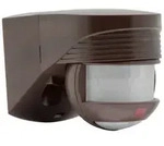 B.E.G. LUXOMAT LC-Click-N 200, Bewegungsmelder 200&deg;, braun matt