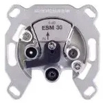 Kathrein ESM 30 - Modem-Einzelanschlussdose 3fach - 6 dB