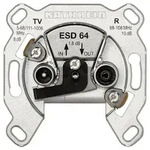 Kathrein ESD64 - Durchgangsdose 2 Loch - 8 dB