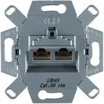 Berker 4587 - UAE-Steckdose 8/8-polig real.Cat.6a - geschirmt