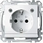 Merten SCHUKO-Steckdose, System M, mit Lichtauslass und LED-Beleuchtungs-Modul