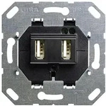 Gira USB-Spannungsversorgung 2fach, USB Typ A