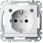 Merten SCHUKO-Steckdose, System M, mit Lichtauslass und LED-Beleuchtungs-Modul
