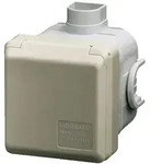 Mennekes UP-Steckdose Cepex 4125, 16A / 400V / 5-polig, IP44, perlweiss - mit