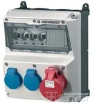 Mennekes AMAXX Steckdosen-Kombination, 1x CEE 16A, 2x Schuko
