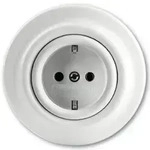 SCHUKO&reg; Unterputz-Steckdose (studiowei&szlig;)