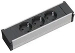 Bachmann CONI Steckdoseneinheit 3-fach (3x Steckdose Strom)