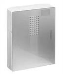 Grothe - Elektronik Gong CROMA 230A alu/wei&szlig;, 230VAC oder 8-12VAC-DC, max. 86 dB(A)