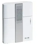 Grothe - Elektronik Gong CROMA 50 wei&szlig;/silber, 8-12V AC/DC und Batt.max. 86 dB(A)