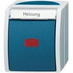 Busch-Jaeger ocean Heizungs-Notschalter Aus - 2polig (grau/blaugr&uuml;n)