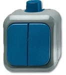 Busch-Duro 2000&reg; WDI - Wippschalter,Serienschaltung, IP 66