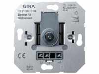 Gira Glühlampen-Dimmer-Einsatz mit Druck-Wechselschalter 100 - 1000 W