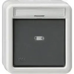 Gira IP 66 Wippschalter 10 A 250 V~ mit Beschriftungsfeld