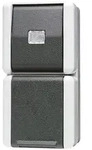 Jung WG 800 - SCHUKO-Steckdose mit Taster