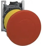 Schneider Pilzdrucktaster Not-Aus XB4BT845 Komplettger&auml;t, 1S, 1&Ouml;