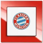 Bundesliga Fanschalter FC Bayern M&uuml;nchen f&uuml;r Aus- und Wechselschaltung